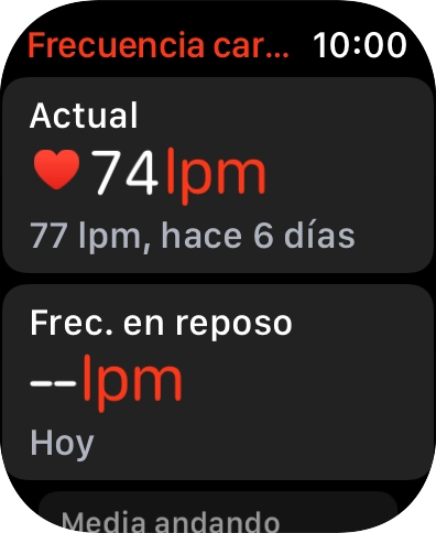 Pulsar la Digital Crown las veces que sean necesarias para regresar al menú principal.