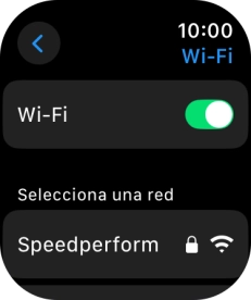 Pulsa la red wifi deseada.