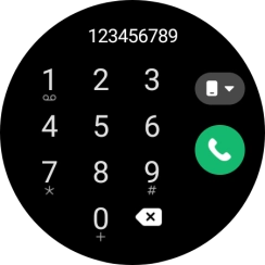 Pulsa el icono de realizar llamadas.