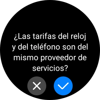 Pulsa el icono de aceptar.