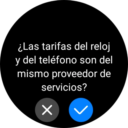 Pulsa el icono de aceptar.