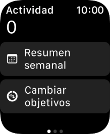 Pulsa la Digital Crown la veces que sean necesarias para volver al menú principal.