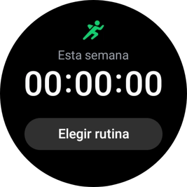 Pulsa Elegir rutina.