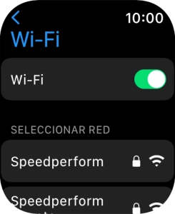 Pulsar la red Wi-Fi deseada.