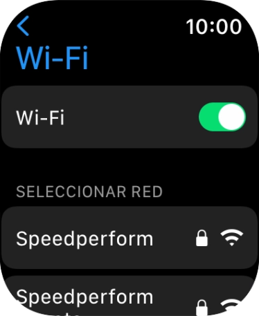 Pulsar la red Wi-Fi deseada.