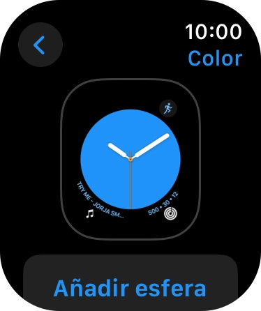 Pulsa Añadir esfera.