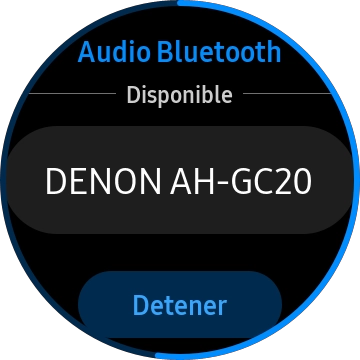 Pulsa el auricular Bluetooth deseado.