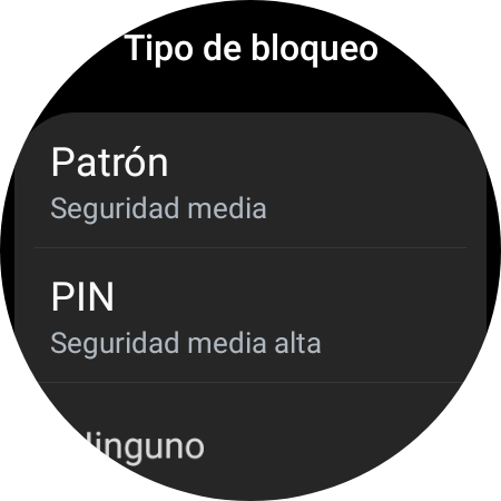 Pulsa Patrón.