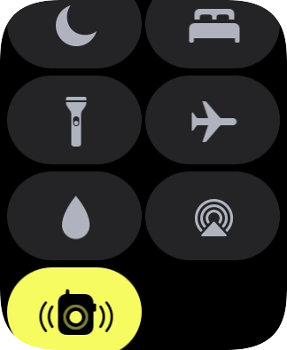 Pulsa el icono de No molestar para activar o desactivar la función.