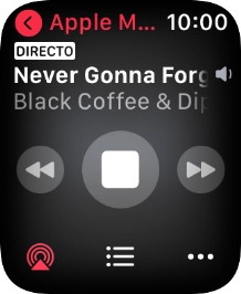 Pulsa la flecha hacia la izquierda para regresar a la vista.