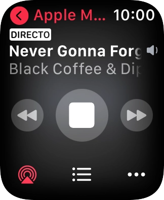 Pulsa la flecha hacia la izquierda para regresar a la vista.