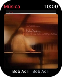 Deslizar el dedo hacia abajo desde la parte superior de la pantalla para ver al menú.