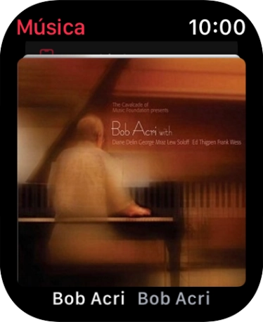 Deslizar el dedo hacia abajo desde la parte superior de la pantalla para ver al menú.