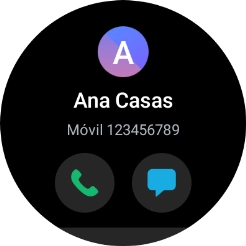 Pulsa el icono de realizar llamadas.