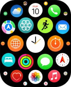 Pulsa el icono de Actividad.