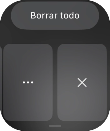 Pulsa el icono de borrar para eliminarla.