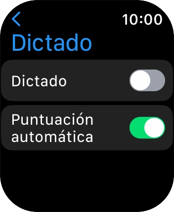 Pulsa el indicador junto a 