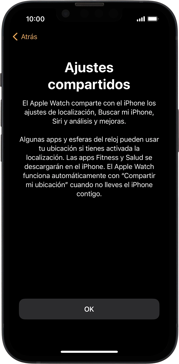 En el teléfono: Pulsa OK.