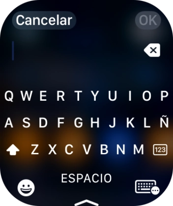 Pulsa el icono de entrada.