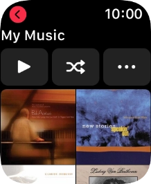 Pulsa el icono de reproducción para iniciar la reproducción.