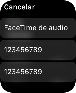 Pulsa el número de teléfono.