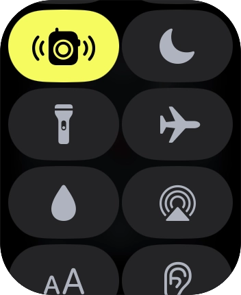 Pulsa el icono de modo de avión para activar o desactivar la función.