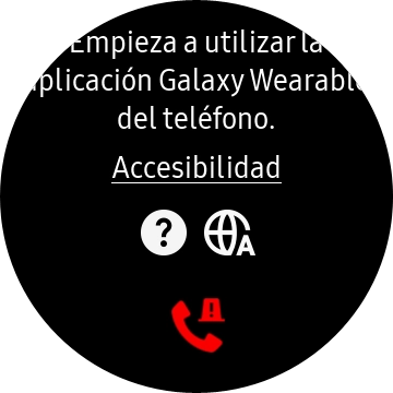 Pulsa el icono de idioma.