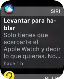 Pulsa la notificación deseada para abrirla.