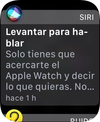 Pulsa la notificación deseada para abrirla.