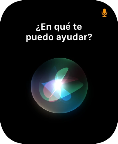 Decir con tus propias palabras lo que debe hacer el Apple Watch.
