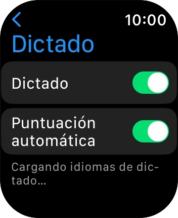 Pulsa dos veces la Digital Crown para terminar y regresar a la pantalla de inicio.