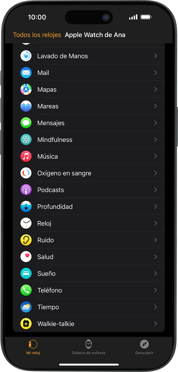 En el teléfono: Pulsa Música.
