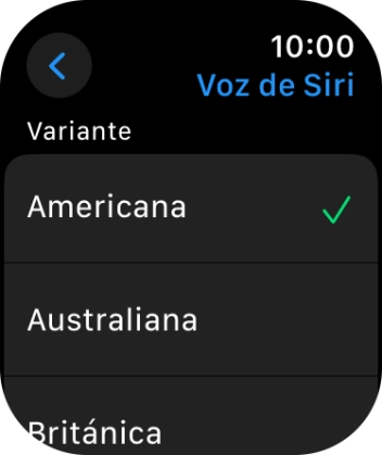 Sigue las indicaciones de la pantalla para seleccionar los ajustes deseados.