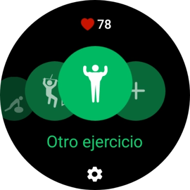 Pulsa el icono de ajustes.