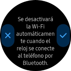 Pulsa el icono de aceptar.