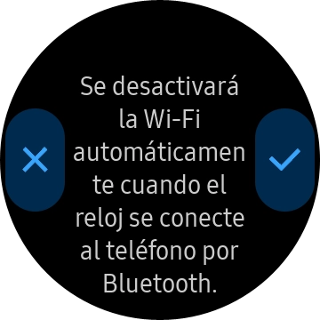 Pulsa el icono de aceptar.