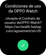 Pulsa el icono de aceptar.