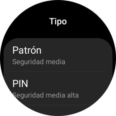 Pulsa Patrón.