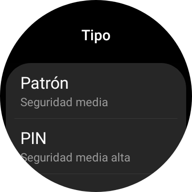 Pulsa Patrón.