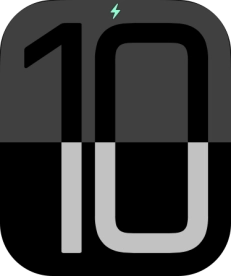 Cuando el icono de carga de batería aparece en la pantalla, el Apple Watch se está cargando.