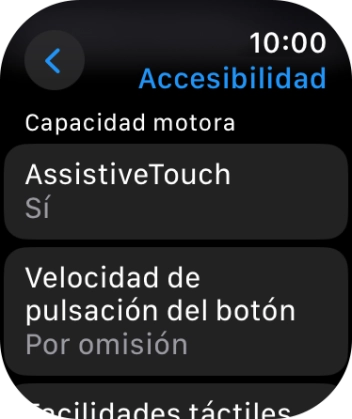 Pulsa una categoría bajo 