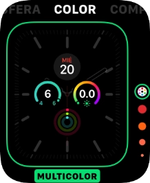 Pulsa dos veces la Digital Crown para terminar y regresar a la pantalla de inicio.