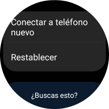 Pulsa Restablecer.