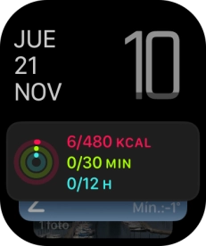 Pulsa en un lugar cualquiera de la pantalla y mantén la pulsación unos instantes.