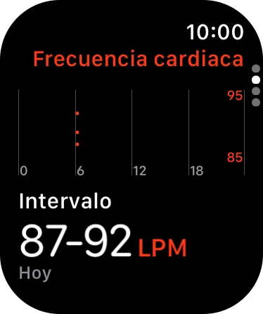 Pulsa la Digital Crown la veces que sean necesarias para volver al menú principal.