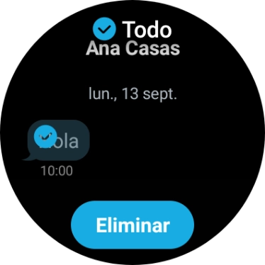 Pulsa Eliminar.