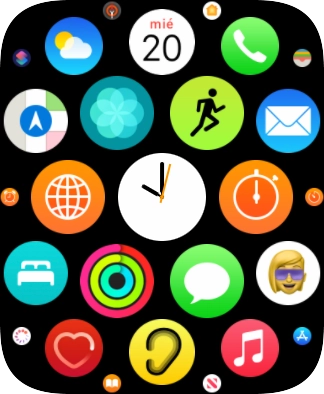 Pulsa el icono de Actividad.