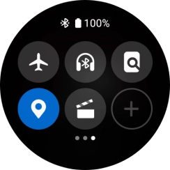 Pulsa el icono de encontrar mi teléfono para enviar una señal al teléfono.