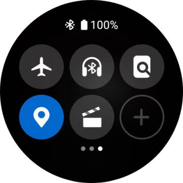 Pulsa el icono de encontrar mi teléfono para enviar una señal al teléfono.