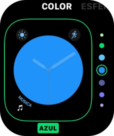 Pulsa dos veces la Digital Crown para regresar a la pantalla de inicio.